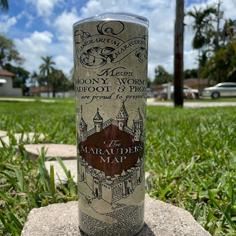 Marauders Map tumbler